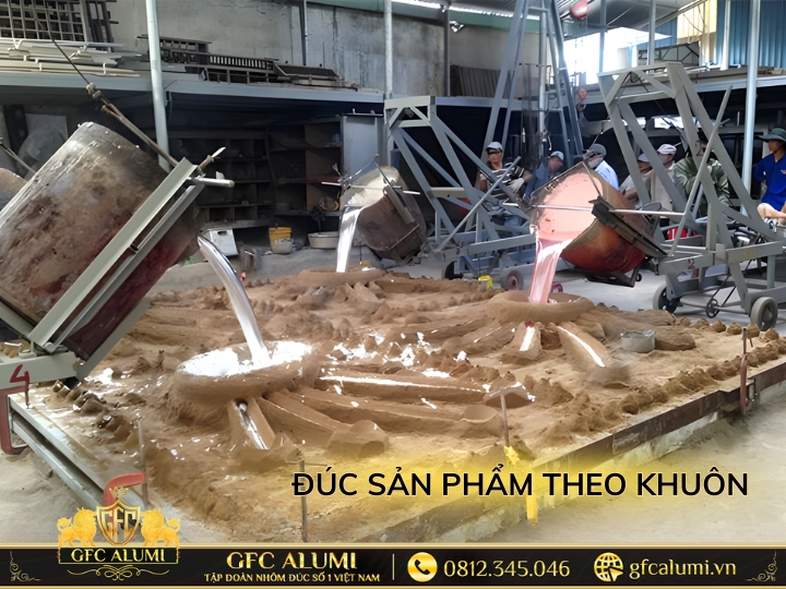 Đúc sản phẩm theo khuôn