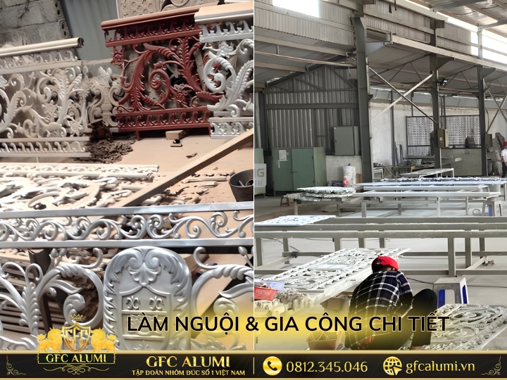 Làm nguội và gia công chi tiết