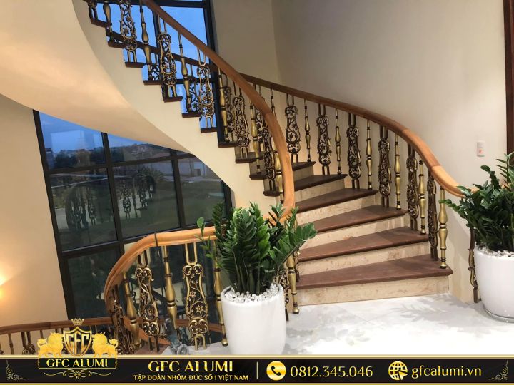 Hợp kim nhôm đúc được ứng dụng trong các công trình nhà ở, biệt thự cao cấp