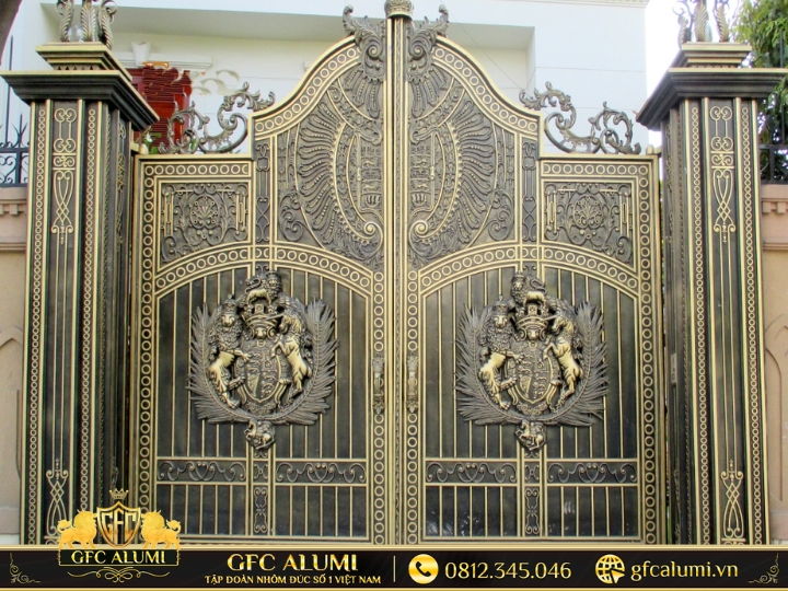 Cổng nhôm đúc Phú Thọ 14