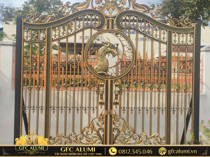 Cổng nhôm đúc Phú Thọ 16