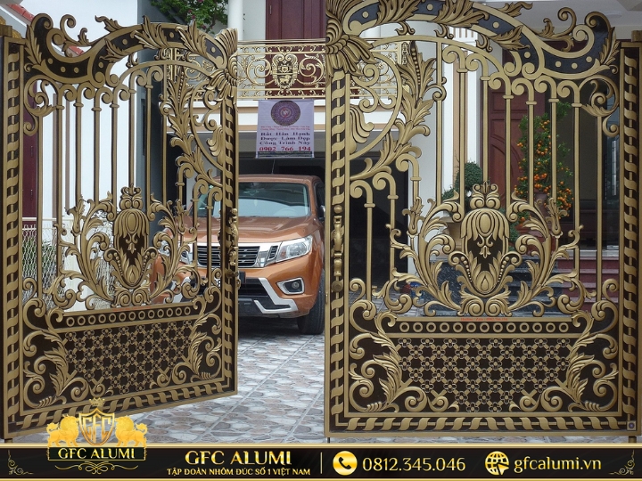 Cổng nhôm đúc Phú Thọ 20
