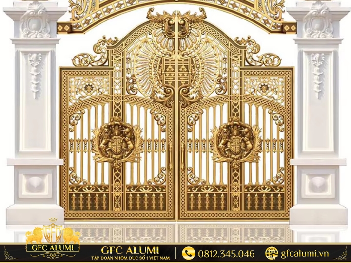Cổng nhôm đúc Phú Thọ 22