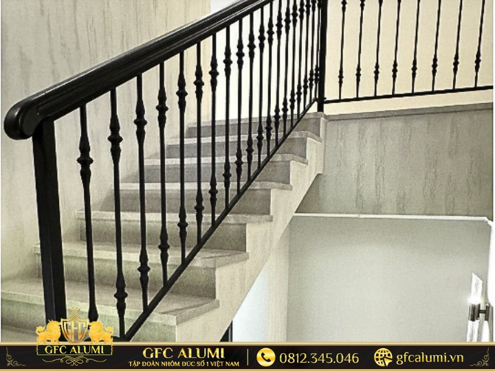 Tay vịn phong cách đơn giản và hiện đại