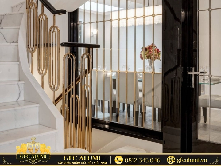 Nhôm đúc đơn giản mà vẫn sang trọng