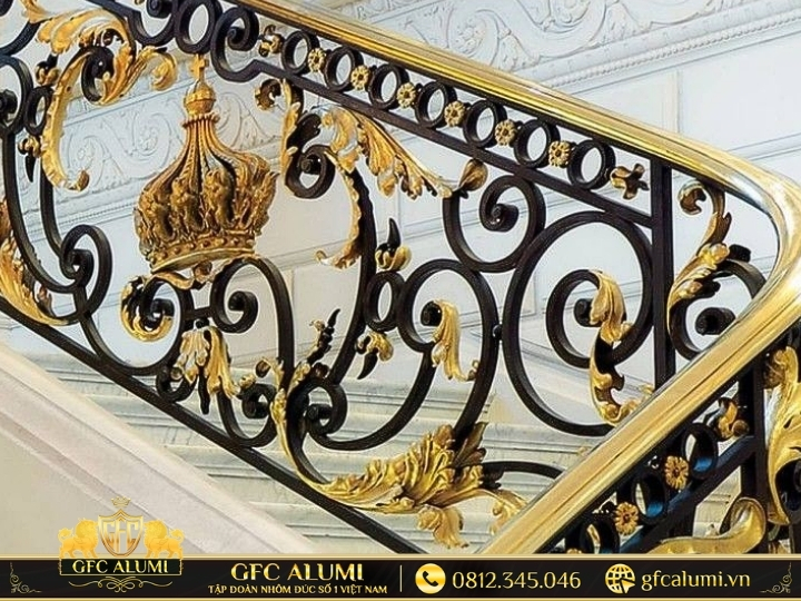 Tay vịn 3D tinh xảo từ GFC ALUMI