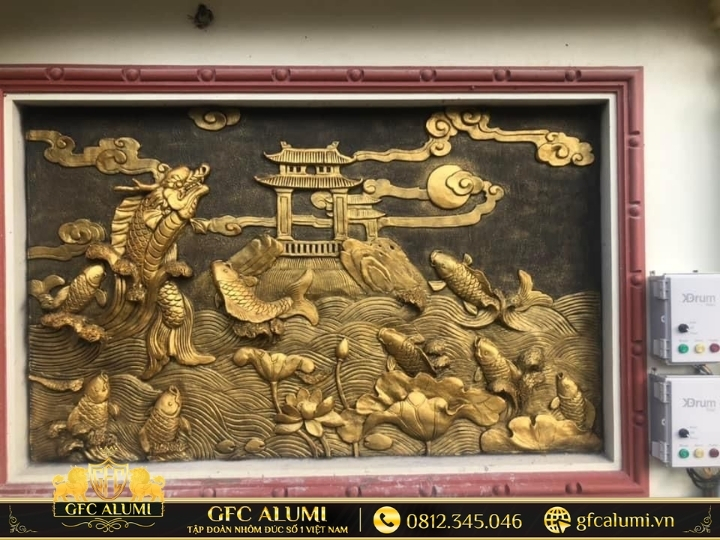 Tranh nhôm đúc đẹp sang trọng