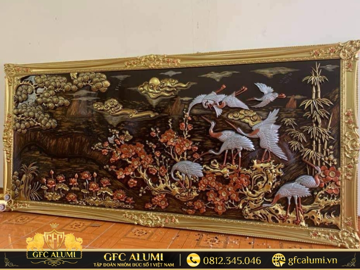 GFC ALUMI là đơn vị cung cấp tranh nhôm đúc uy tín