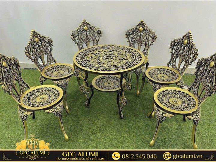 Bảo quản bàn ghế nhôm đúc đúng cách giúp ngoại thất luôn bền đẹp, tiết kiệm chi phí lâu dài.