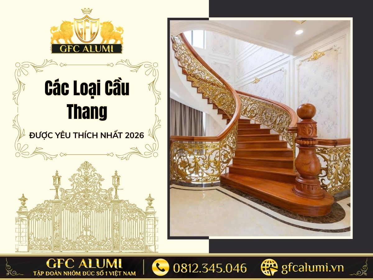 các loại cầu thang